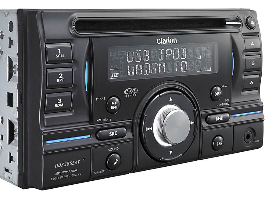 Clarion DUZ385SAT CD receiver at Crutchfield
