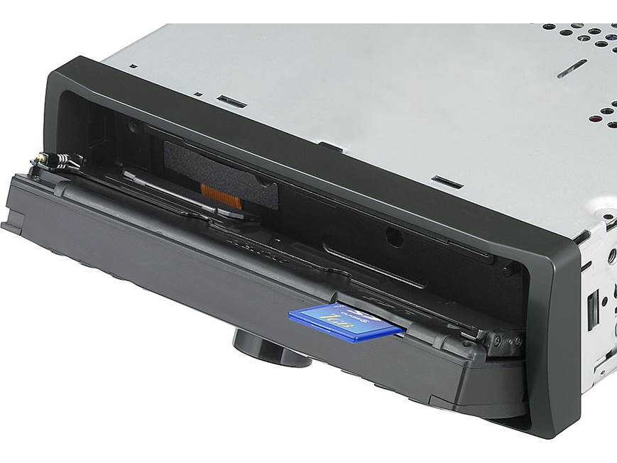 Clarion FB275BT Digital media receiver (black with brown trim) at