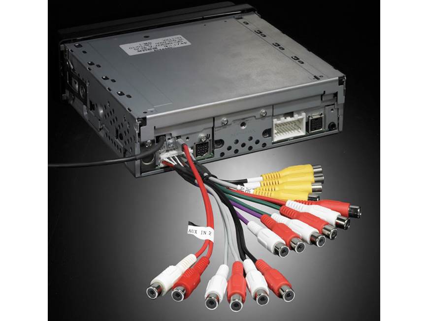Clarion VZ509 DVD receiver at Crutchfield