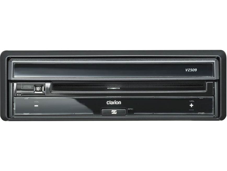 Clarion VZ509 DVD receiver at Crutchfield