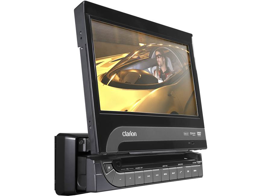 Clarion VZ709 DVD receiver at Crutchfield