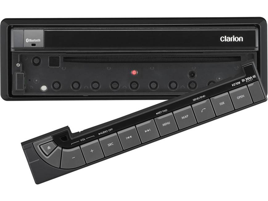 Clarion VZ709 DVD receiver at Crutchfield
