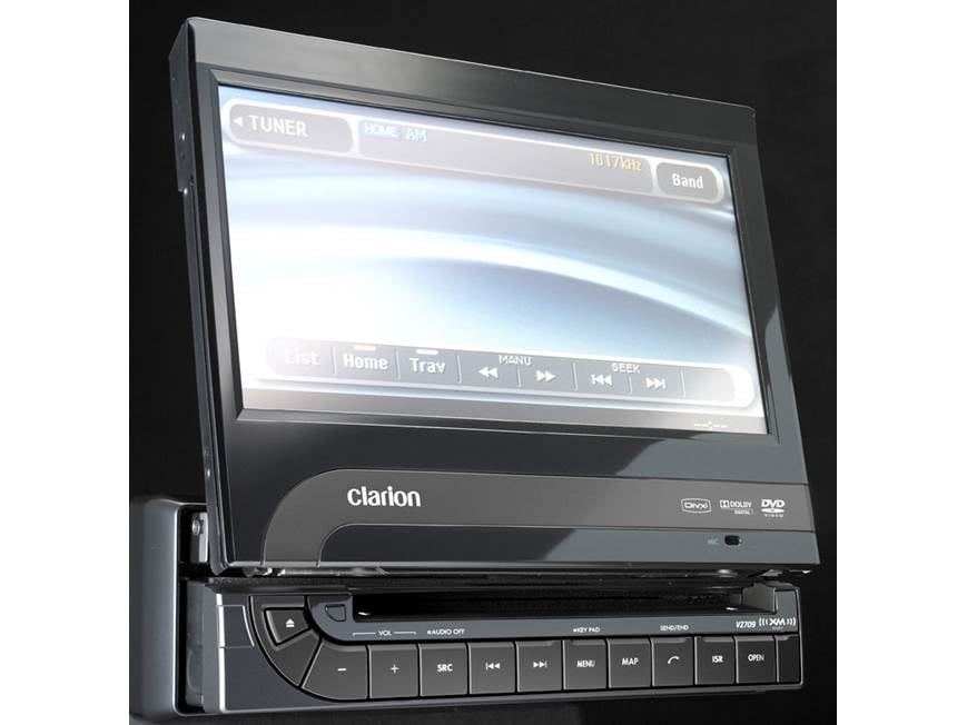 Clarion VZ709 DVD receiver at Crutchfield