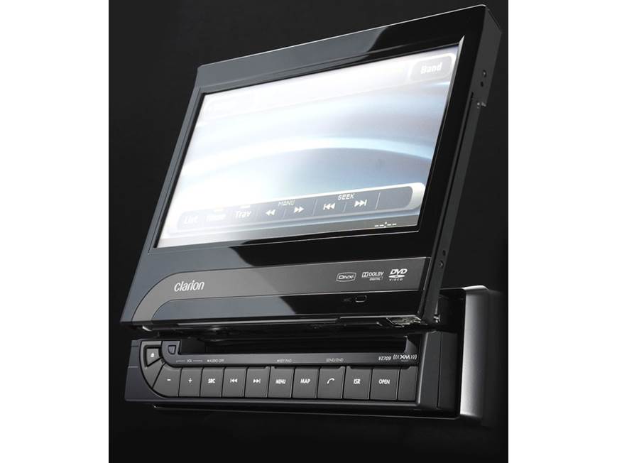 Clarion VZ709 DVD receiver at Crutchfield