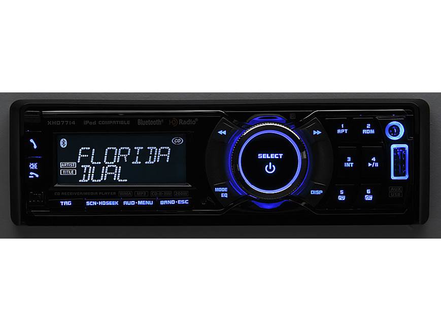 Dual XHD7714 CD receiver at Crutchfield