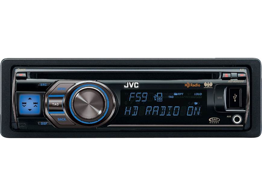 JVC Arsenal KD-AHD59 CD receiver at Crutchfield