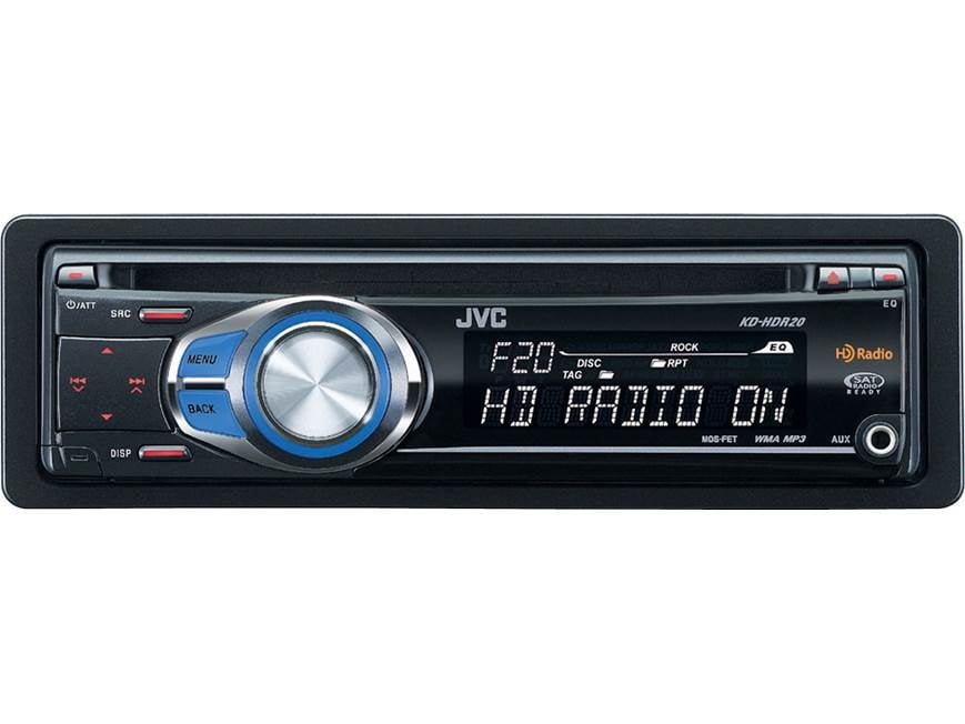 JVC KD-HDR20 CD receiver at Crutchfield