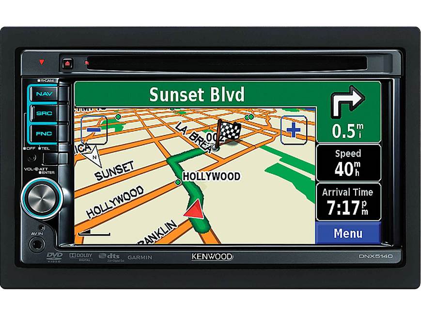 Kenwood DNX5140 Navigation receiver (New Stock) at Crutchfield