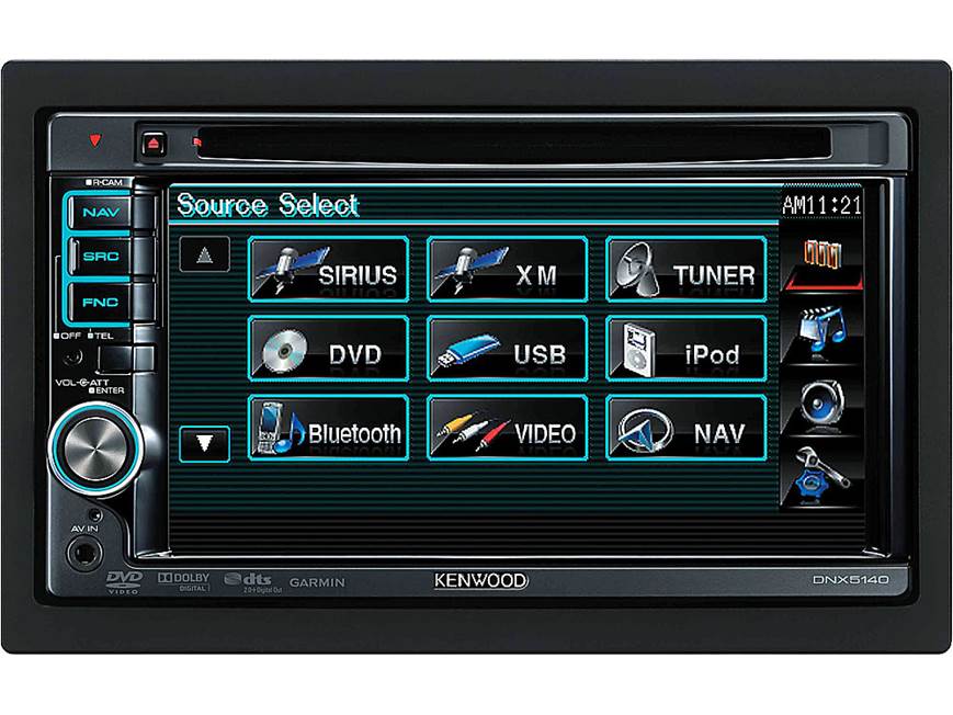 Kenwood DNX5140 Navigation receiver (New Stock) at Crutchfield