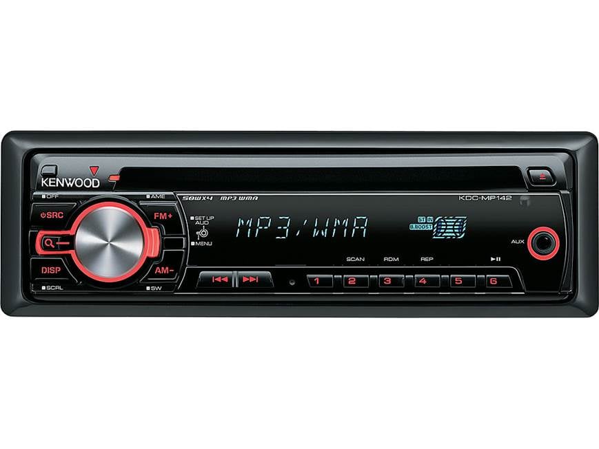 Kenwood KDC-MP142 CD receiver (New Stock) at Crutchfield
