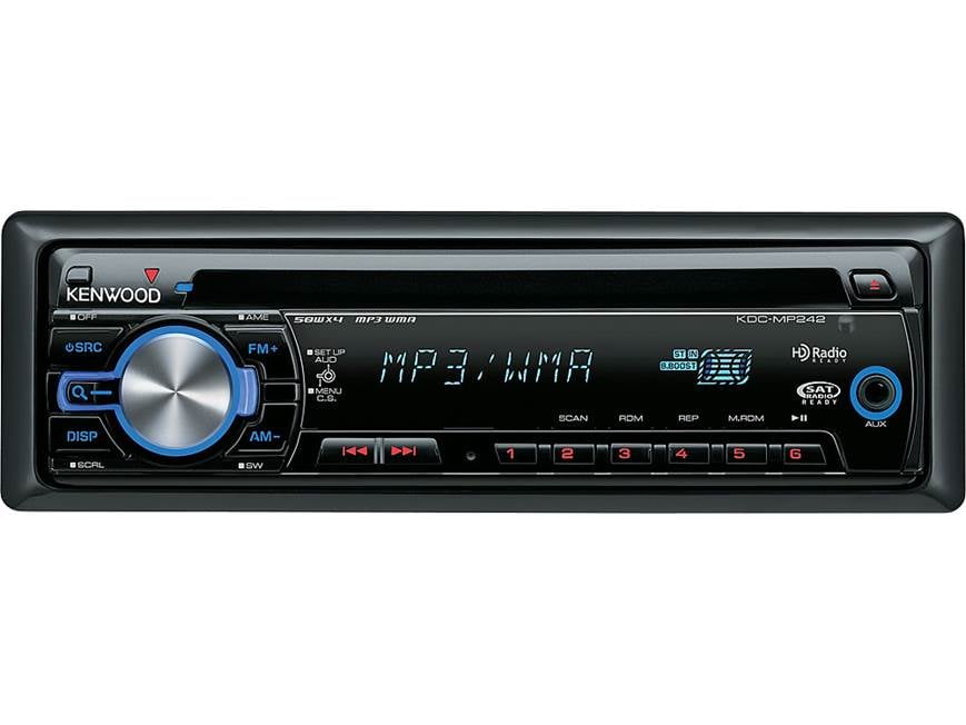 Kenwood KDC-MP242 CD receiver (New Stock) at Crutchfield