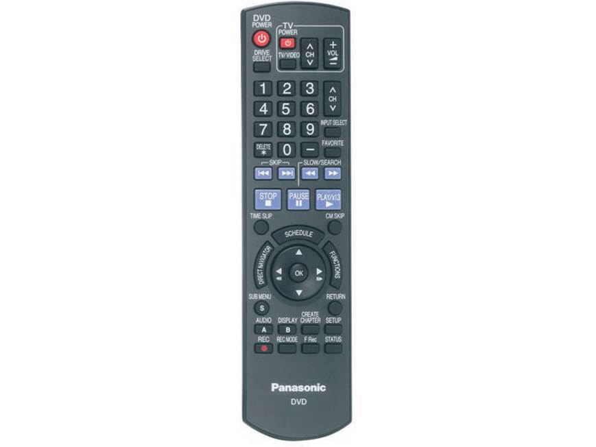 Panasonic DMR-EZ28K DVD recorder with built-in digital TV tuner