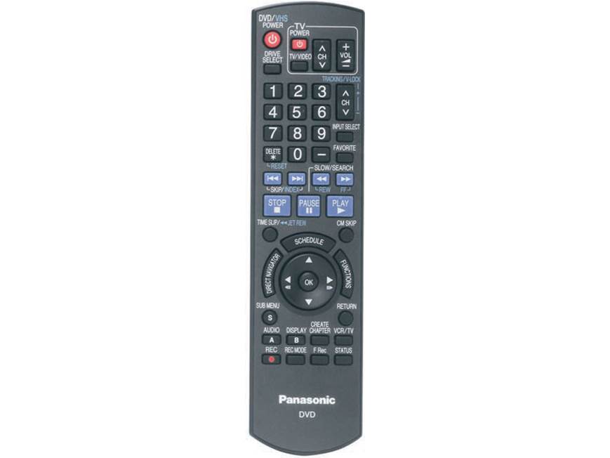 Panasonic DMR-EZ48VK DVD recorder/HiFi VCR combo with built-in