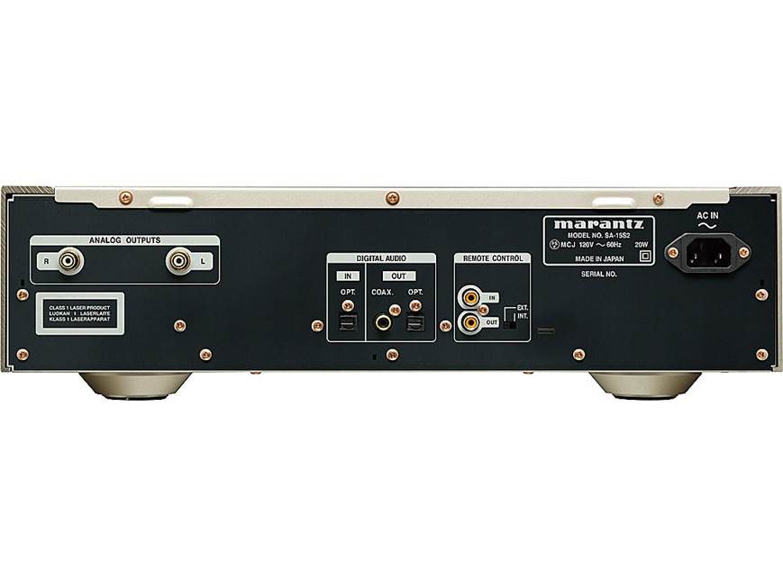 Marantz SA-15S2 Stereo SACD/CD player at Crutchfield