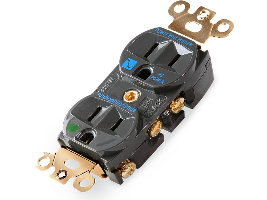 PS Audio Power Port Premier Premium AC receptacle at Crutchfield