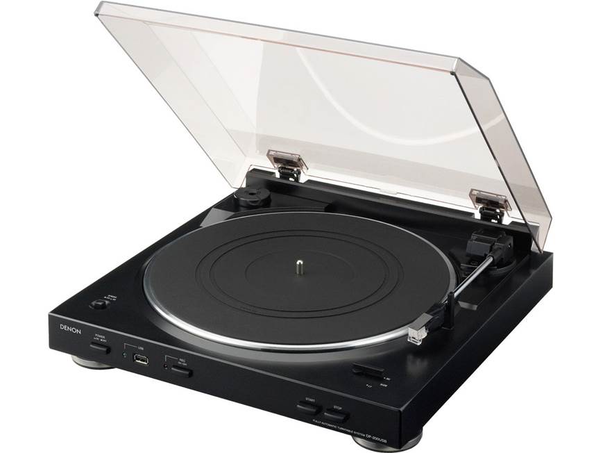DENON DP-200USBSP レコードプレーヤー Denon DP-200USB Fully automatic turntable with USB port and built