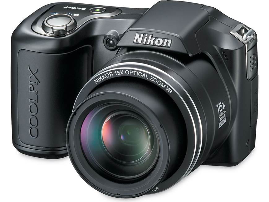 Nikon Coolpix L100 10-megapixel digital camera with 15X optical