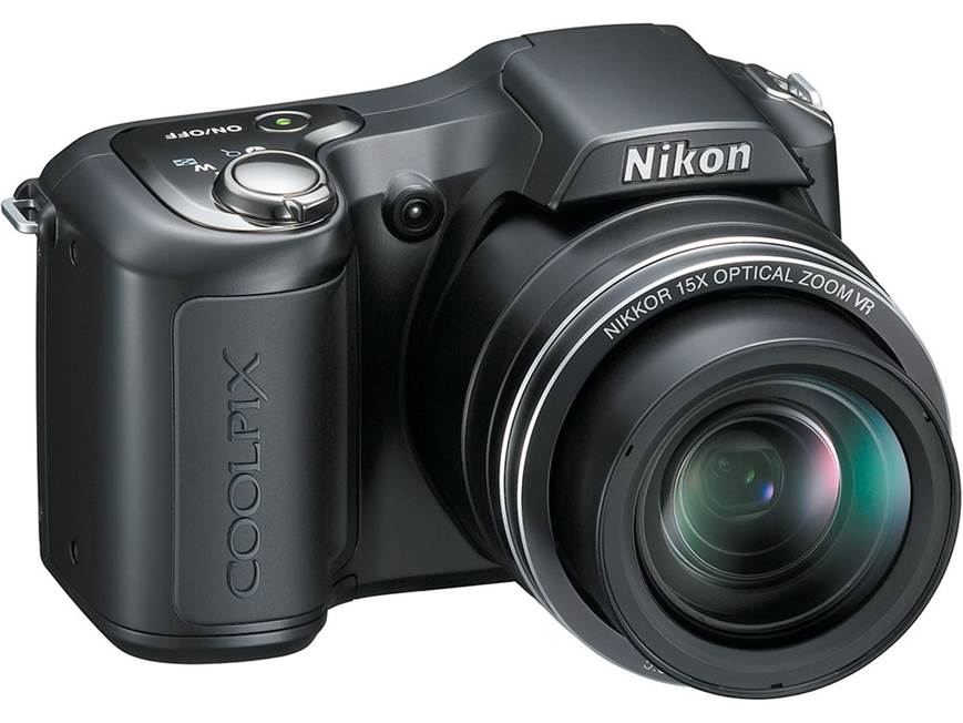 Nikon Coolpix L100 10-megapixel digital camera with 15X optical