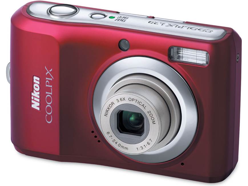 Nikon Coolpix L20 10-megapixel digital camera with 3.6X optical