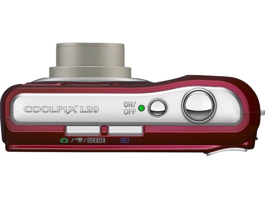 Nikon Coolpix L20 10-megapixel digital camera with 3.6X optical