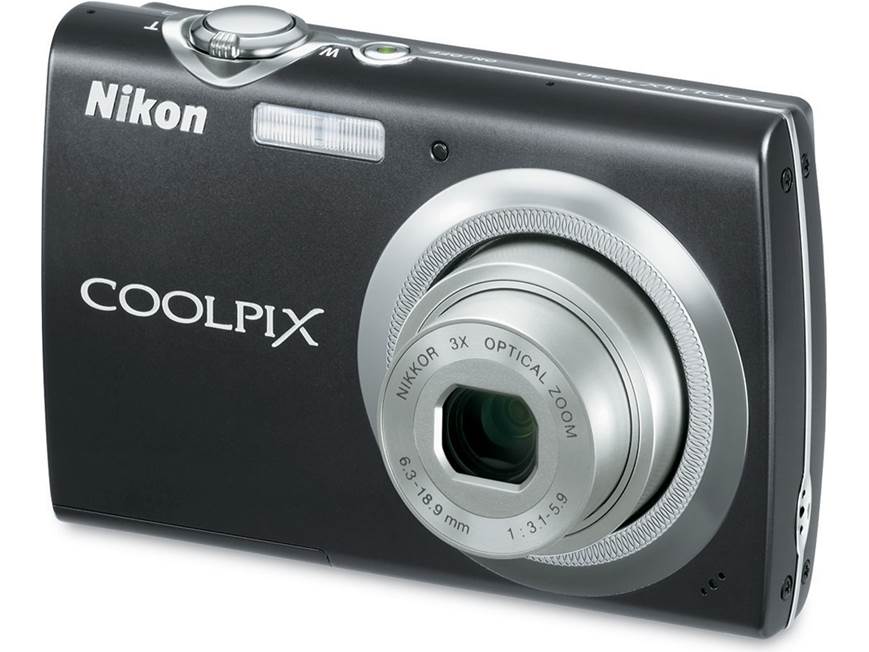 Nikon Coolpix S230 (Plum) 10-megapixel digital camera with 3X