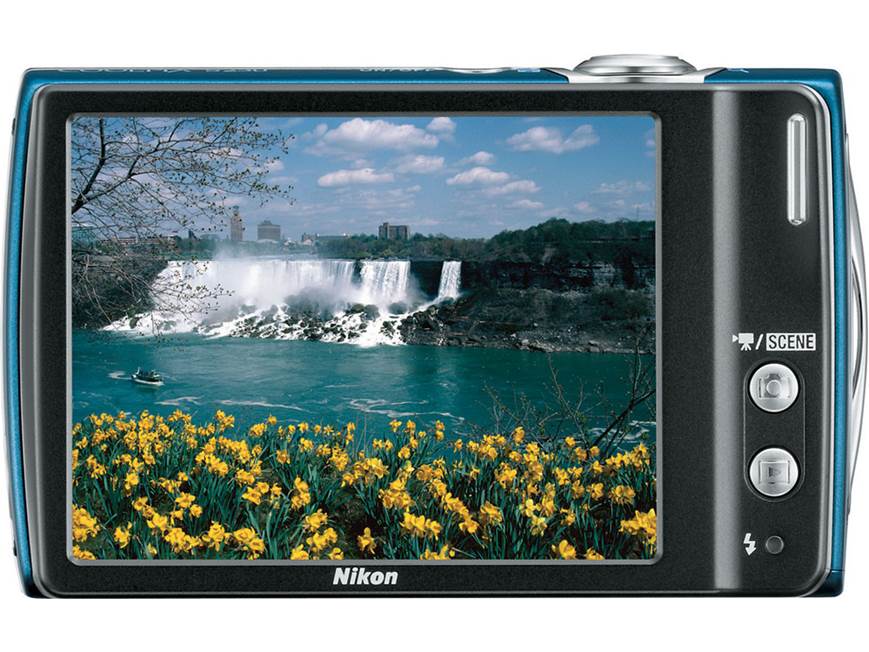 Nikon Coolpix S230 (Plum) 10-megapixel digital camera with 3X