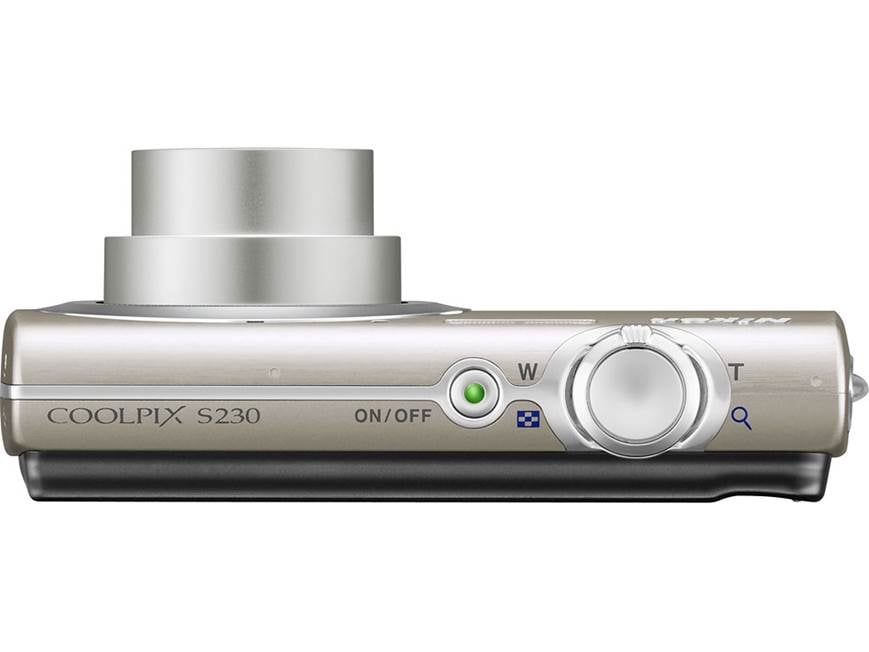 Nikon Coolpix S230 (Plum) 10-megapixel digital camera with 3X