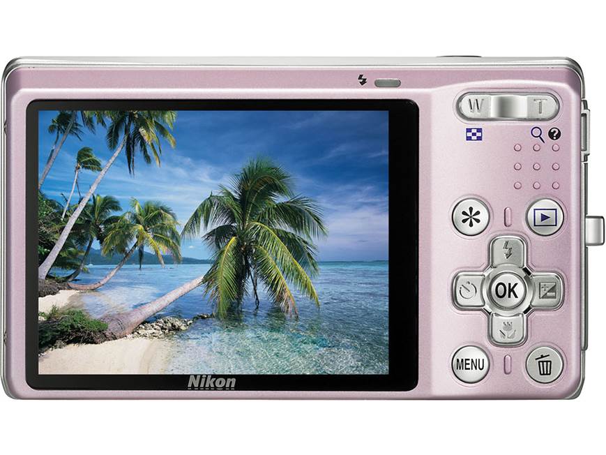 Nikon Coolpix S560 (Cool Blue) 10-megapixel digital camera with 5X