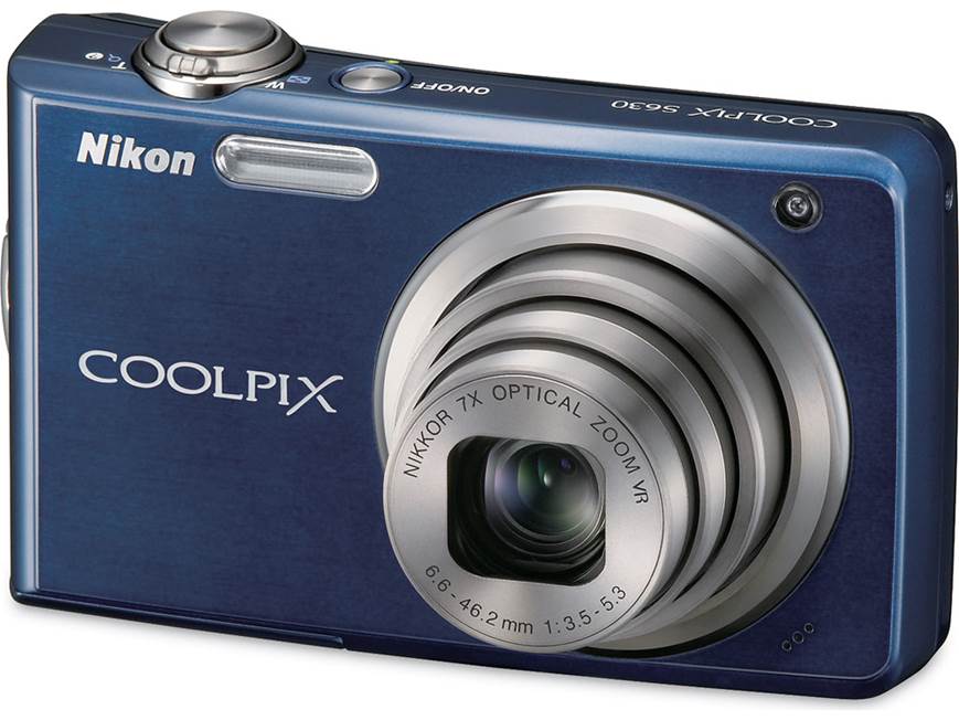 Nikon Coolpix S630 (Jet Black) 12-megapixel digital camera with 7X