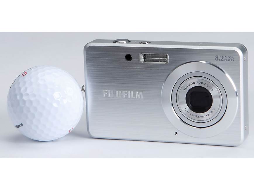 Fujifilm FinePix J10 (Silver) 8.2-megapixel digital camera with 3X