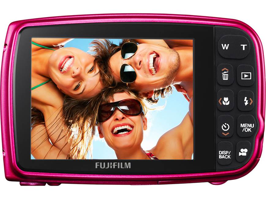 Fujifilm FinePix Z30 (Pink) 10-megapixel digital camera with 3X