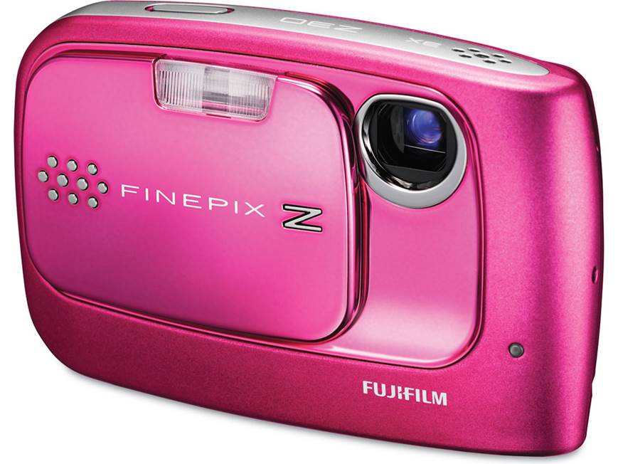 Fujifilm FinePix Z30 (Pink) 10-megapixel digital camera with 3X