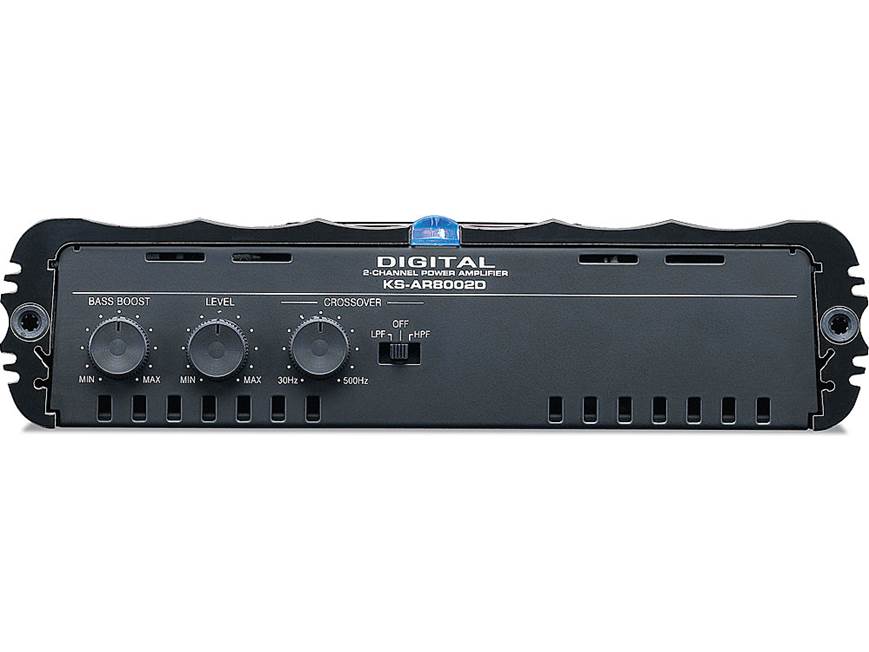 JVC Arsenal KS-AR8002D 2-channel car amplifier — 150 watts RMS x 2