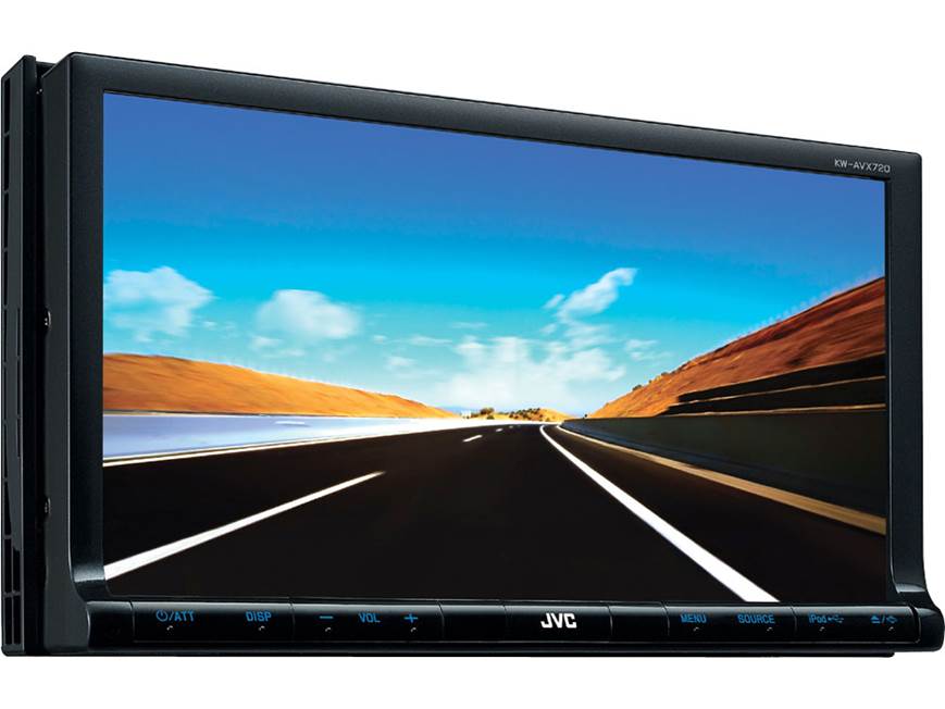 JVC KW-AVX720 DVD receiver at Crutchfield