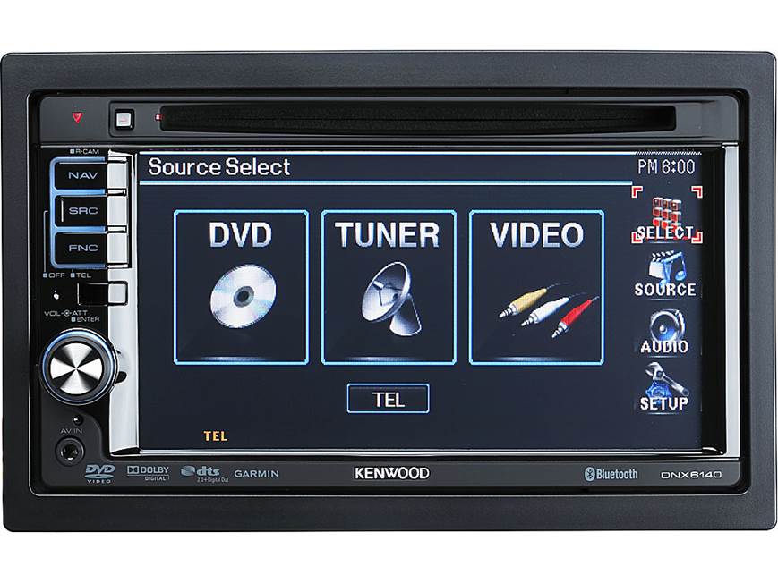 Kenwood DNX6140 Navigation receiver (New Stock) at Crutchfield