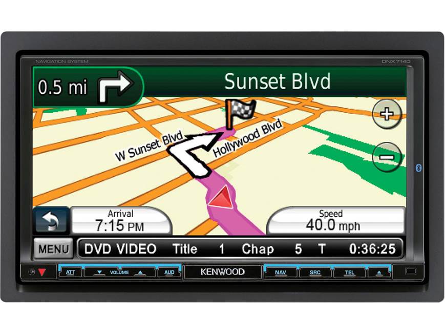 Kenwood DNX7140 Navigation receiver (New Stock) at Crutchfield