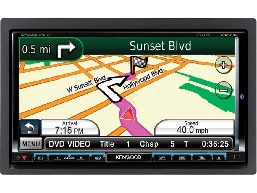 Kenwood Excelon DNX9140 Navigation receiver (New Stock) at Crutchfield
