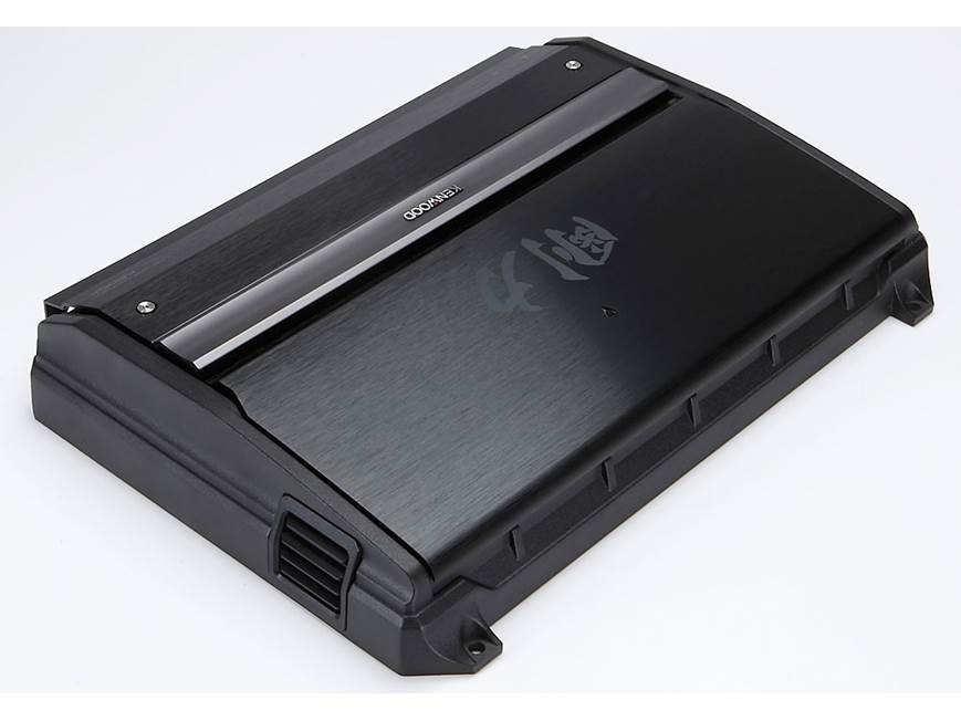 Kenwood Excelon X600F 4-channel car amplifier — 100 watts RMS x 4