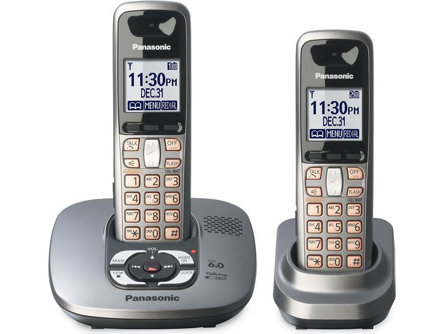 Panasonic KX-TG6432M DECT expandable cordless phone system with