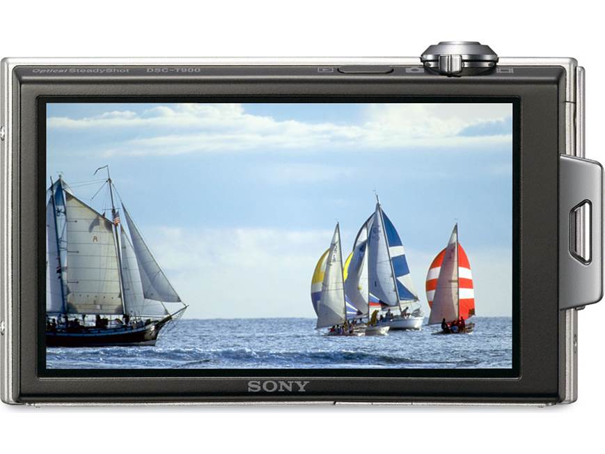 Sony Cyber-shot® DSC-T900 (Silver) 12.1-megapixel digital camera