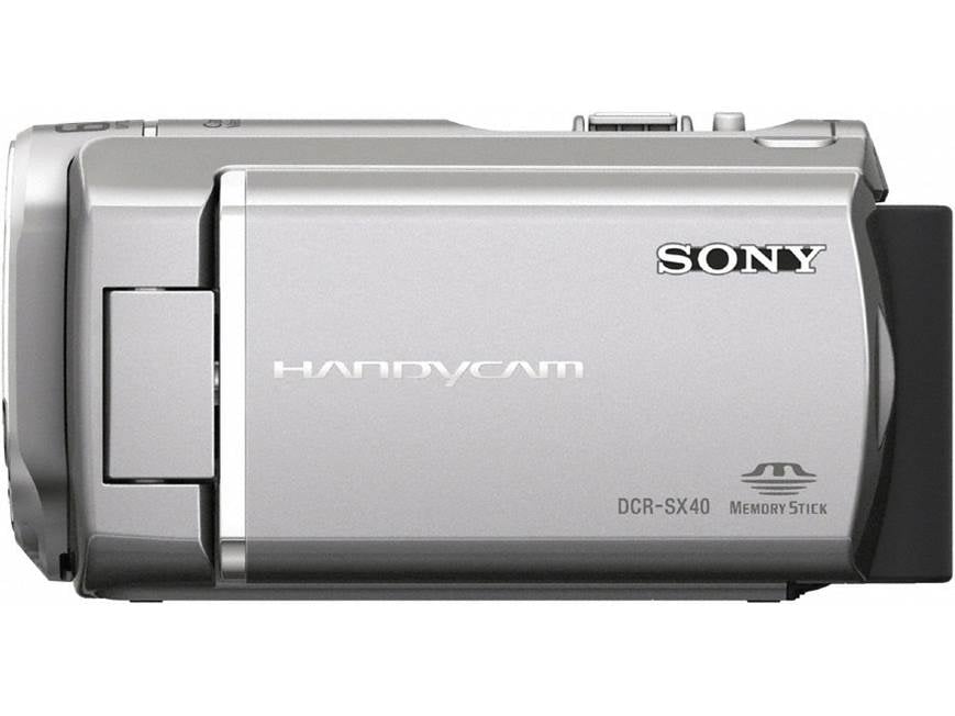 Sony DCR-SX40 Handycam® (Silver) 4GB flash memory/Memory Stick