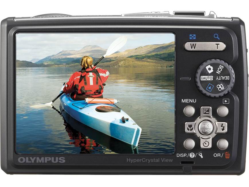 Olympus Stylus Tough-6000 (Blue) 10-megapixel digital camera with