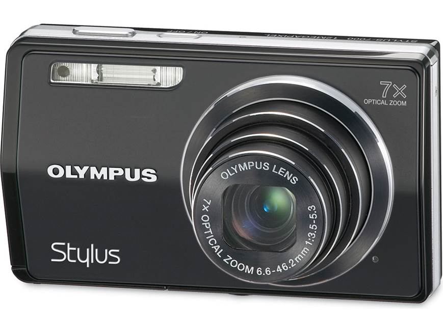 Olympus Stylus-7000 (Black) 12-megapixel digital camera with 7X