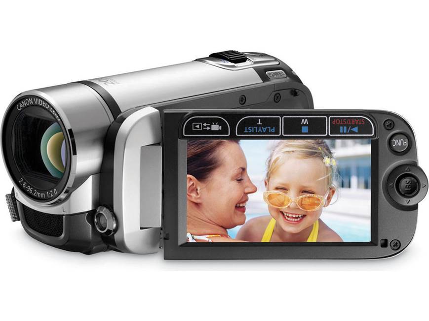 Canon FS200 (Misty Silver) SDHC™ memory card camcorder (Misty