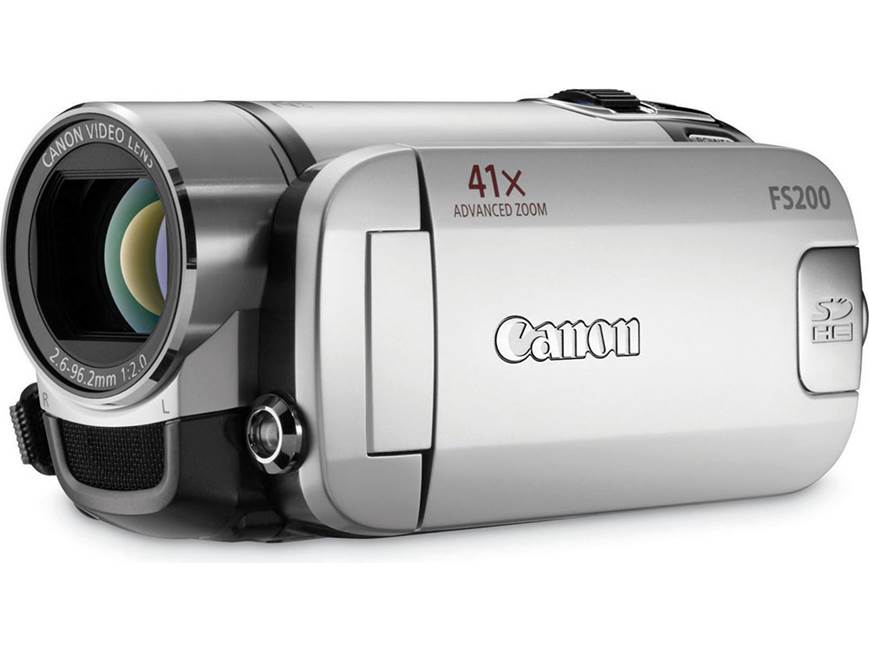 美品動作確認清掃済みCanonIXYDIGITAL920ISシルバーSDカード付 Canon FS200 (Misty Silver) SDHC™ memory card camcorder (Misty