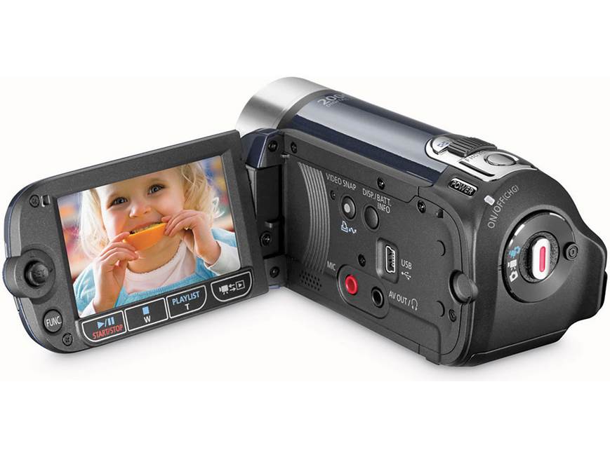 Canon FS200 (Misty Silver) SDHC™ memory card camcorder (Misty