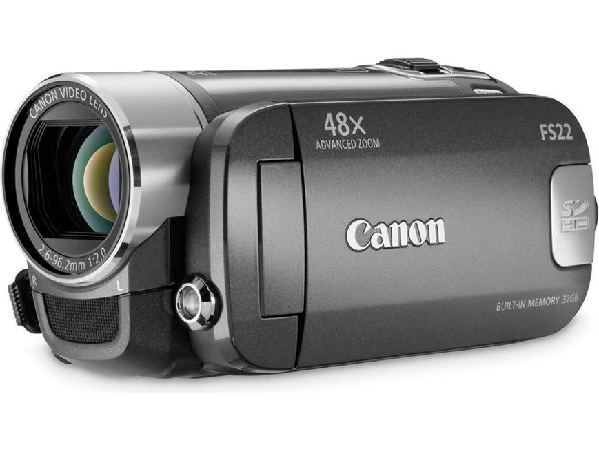 Canon FS22 32GB flash memory/SDHC™ memory card camcorder at