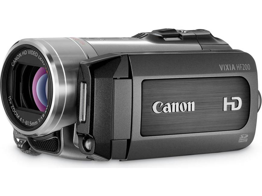 Canon VIXIA HF200 High-definition SDHC™ memory card camcorder at