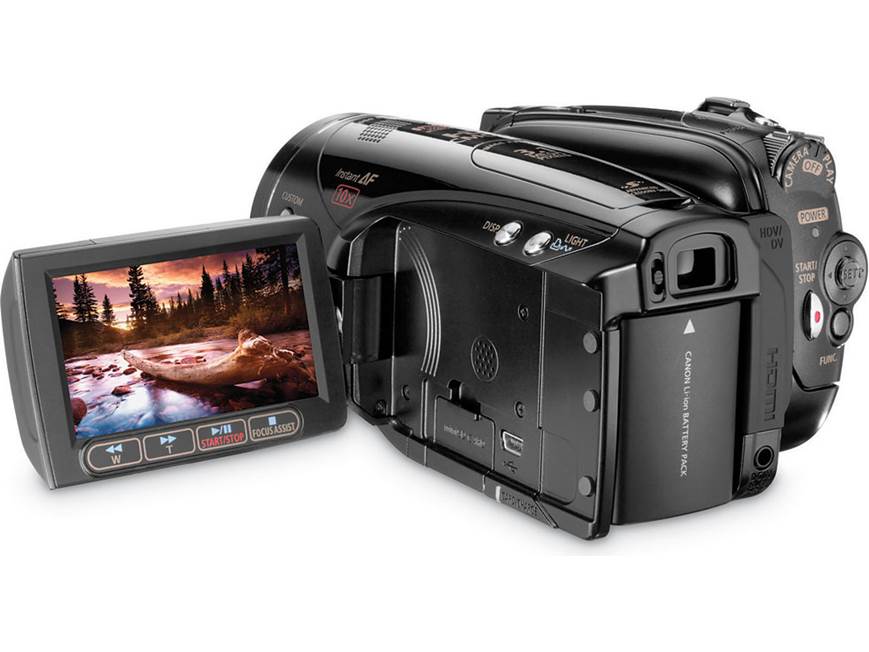 Canon VIXIA HV40 High-definition Mini DV camcorder at Crutchfield
