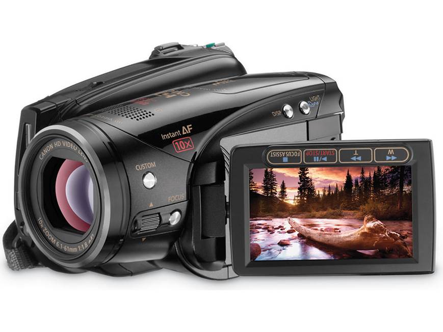 Canon VIXIA HV40 High-definition Mini DV camcorder at Crutchfield